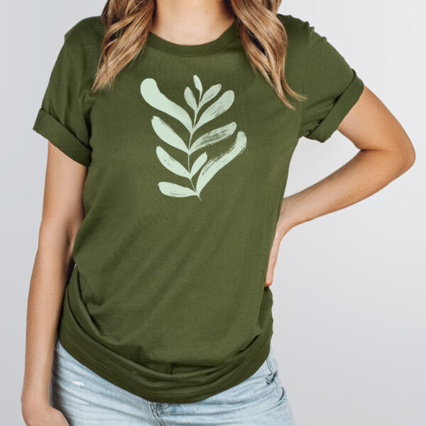 Inked Leaf Branch T-Shirt